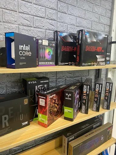 CPU, graphics card and motherboard stock at Touch Media PJ
